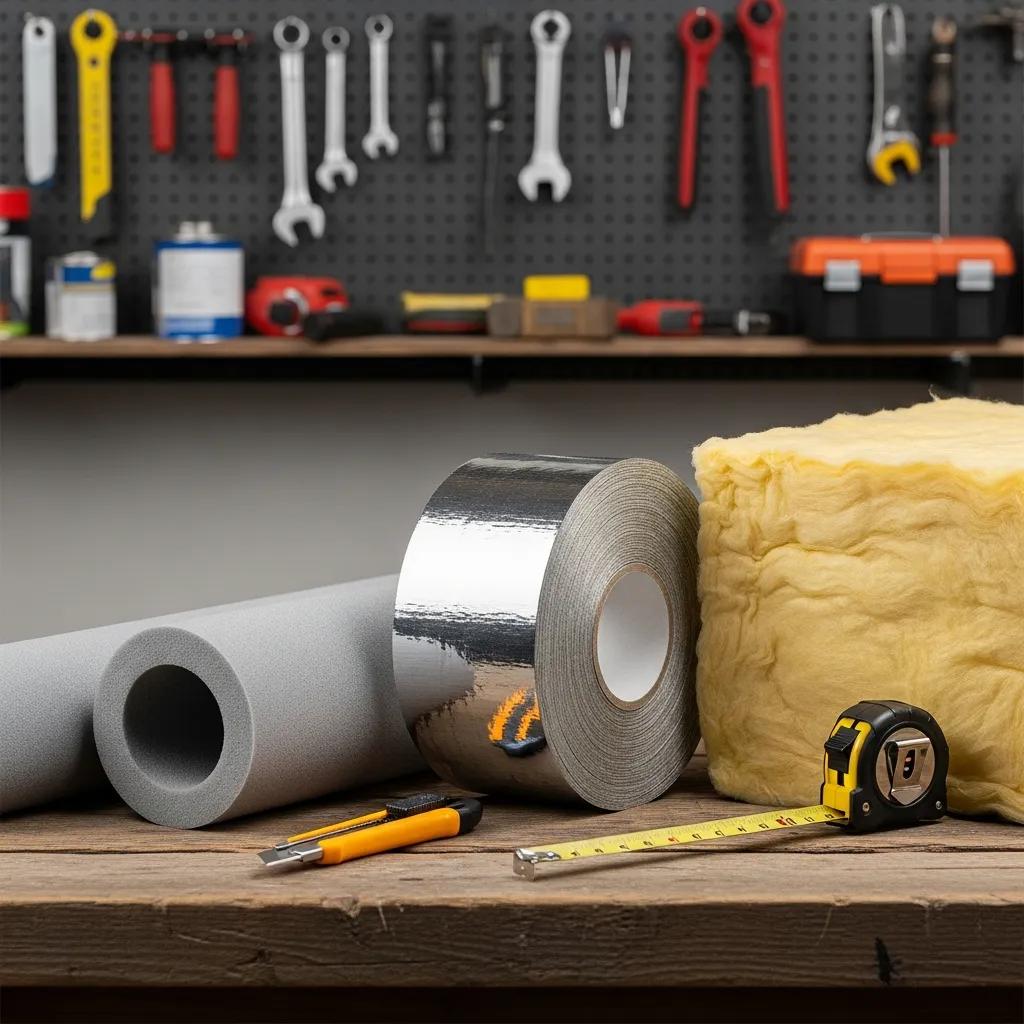 Different types of pipe insulation materials for winter protection